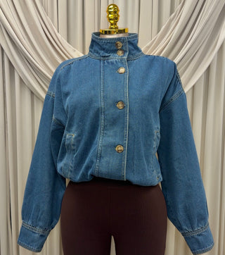 Jean Puffer Jacket