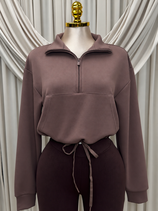Brown Lounge Sweater
