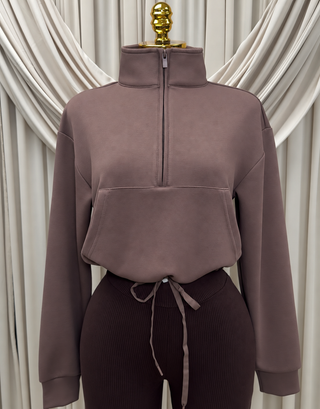 Brown Lounge Sweater